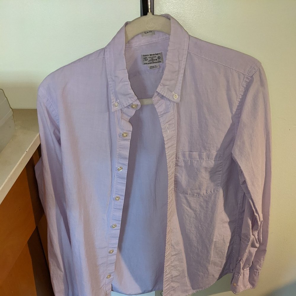 J Crew Men's Button Down Slim Fit
